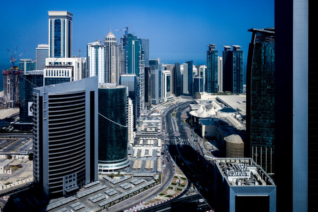 Skyline in Doha