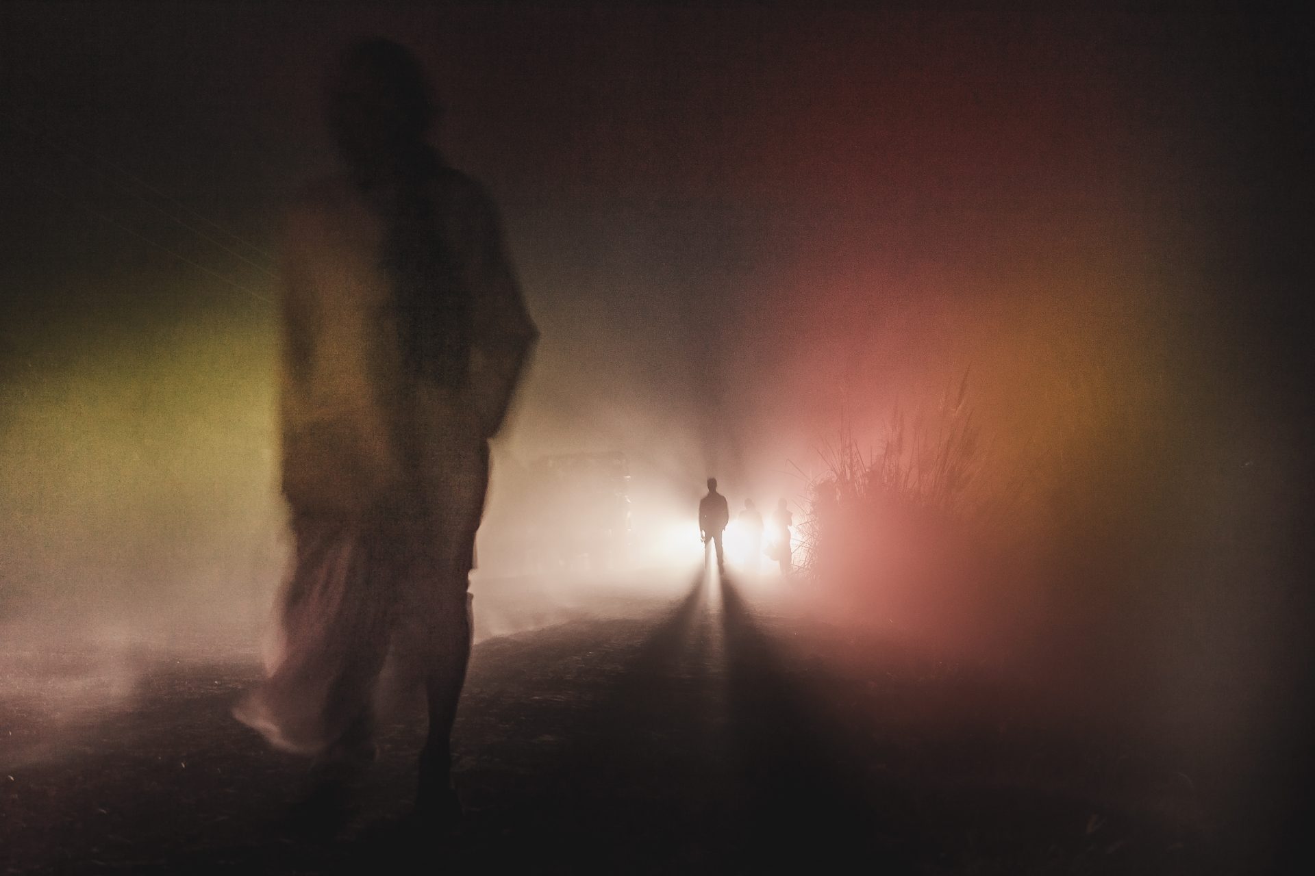 Devotees walk in the direction of the Gadhimai temple in Nepal