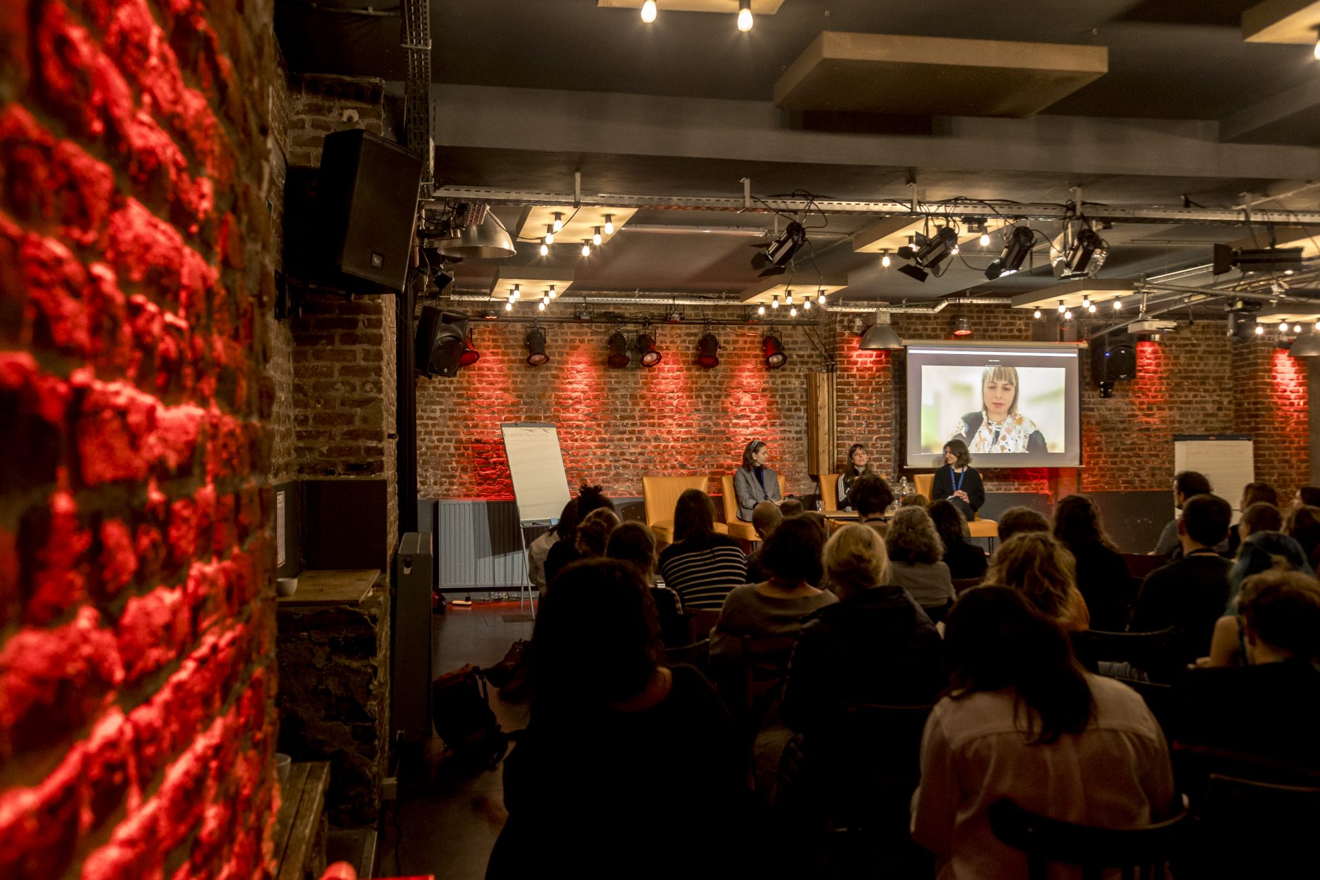 A panelist speaks during the event "#PrivacyCamp24" organised by European DIgital Rights